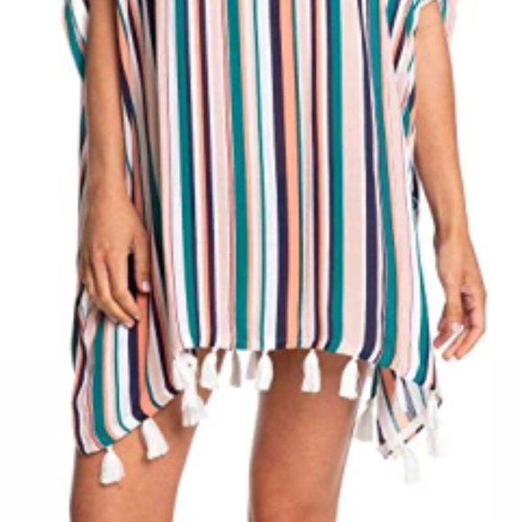 Roxy Make Your Soul Poncho Swim Cover UP - Picture 8 of 8